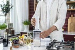 Zwilling Staafmixer Enfinigy - 800 W - 9 Snelheden - Zilver/Wit -Keukengerei Korting Winkel 750060053