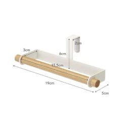 Yamazaki Handdoekhouder Tosca Wit 19 Cm -Keukengerei Korting Winkel 7818 dims eu 1000x