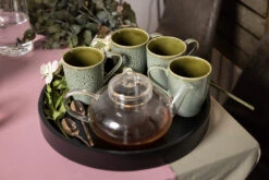 Jay Hill Dienblad Acacia Zwart ø 35 Cm -Keukengerei Korting Winkel 8 Jay Hill Serviesset Stromboli 16 Delig 9