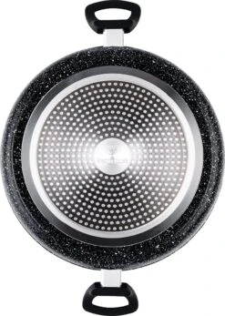 Westinghouse Kookpannenset Black Marble - ø 24 En 28 Cm - Inductie En Alle Andere Warmtebronnen -Keukengerei Korting Winkel 854x1200