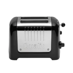 Dualit Broodrooster Lite - Extra Brede Sleuven - Gloss Black - D26225 8 Dualit Broodrooster Lite - Extra Brede Sleuven - Gloss Black - D26225 -Keukengerei Korting Winkel 85735 lite 2 slot black front web