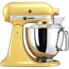 KitchenAid Keukenmachine Artisan - Kantelbare Kop - Pastel Geel - 4.8 Liter - 5KSM175PSEMY 1 KitchenAid Keukenmachine Artisan - Kantelbare Kop - Pastel Geel - 4.8 Liter - 5KSM175PSEMY -Keukengerei Korting Winkel 859701501050