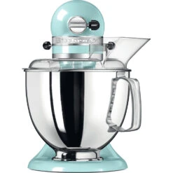 KitchenAid Keukenmachine Artisan - Kantelbare Kop - Ijsblauw - 4.8 Liter - 5KSM175PSEIC -Keukengerei Korting Winkel 8597015011505B15D 1