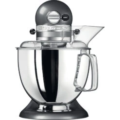 KitchenAid Keukenmachine Artisan - Kantelbare Kop - Tingrijs - 4.8 Liter - 5KSM175PSEMS 8 KitchenAid Keukenmachine Artisan - Kantelbare Kop - Tingrijs - 4.8 Liter - 5KSM175PSEMS -Keukengerei Korting Winkel 8597015014005B15D 2