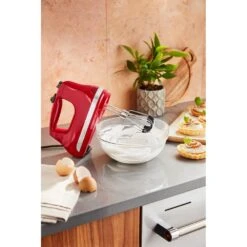 KitchenAid Handmixer - 6 Standen - Keizerrood - 5KHM6118EER -Keukengerei Korting Winkel 859711634750 1