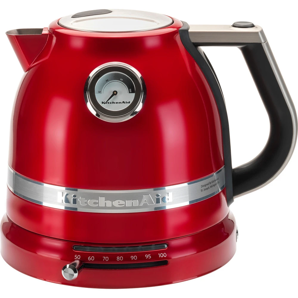 KitchenAid Waterkoker Artisan - Temperatuurregeling - Appelrood - 1.5 Liter - 5KEK1522ECA 3 KitchenAid Waterkoker Artisan - Temperatuurregeling - Appelrood - 1.5 Liter - 5KEK1522ECA