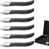Jay Hill Steakvorken Laguiole - Zwart - 6 Stuks -Keukengerei Korting Winkel 8720364450885 2 1