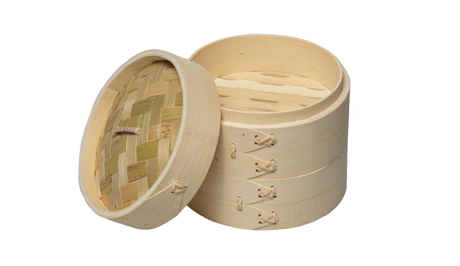 Sareva Stoommandje - Bamboe - 2-laags - ø 15 Cm 9 Sareva Stoommandje - Bamboe - 2-laags - ø 15 Cm - Afbeelding 7