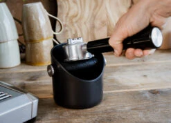 Jay Hill Uitklopbak Koffie Espresso Zwart RVS -Keukengerei Korting Winkel 8720364451134