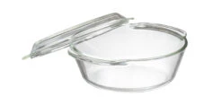 Sareva Ovenschaal Met Deksel- Hittebestendig Glas - ø 19.5 Cm / 1.5 Liter -Keukengerei Korting Winkel 8720364451912 1
