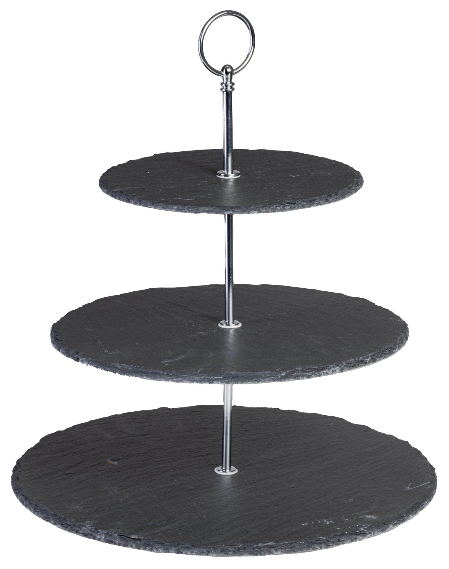 Sareva Etagere / Serveertoren Leisteen 3-Laags 5 Sareva Etagere / Serveertoren Leisteen 3-Laags - Afbeelding 3