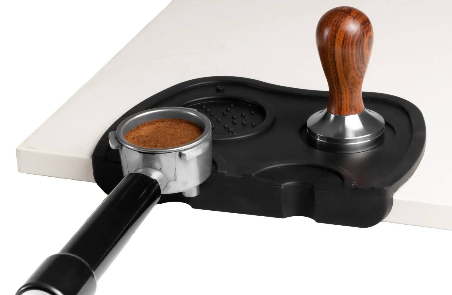Jay Hill Tamper Mat - Siliconen - Zwart 3 Jay Hill Tamper Mat - Siliconen - Zwart