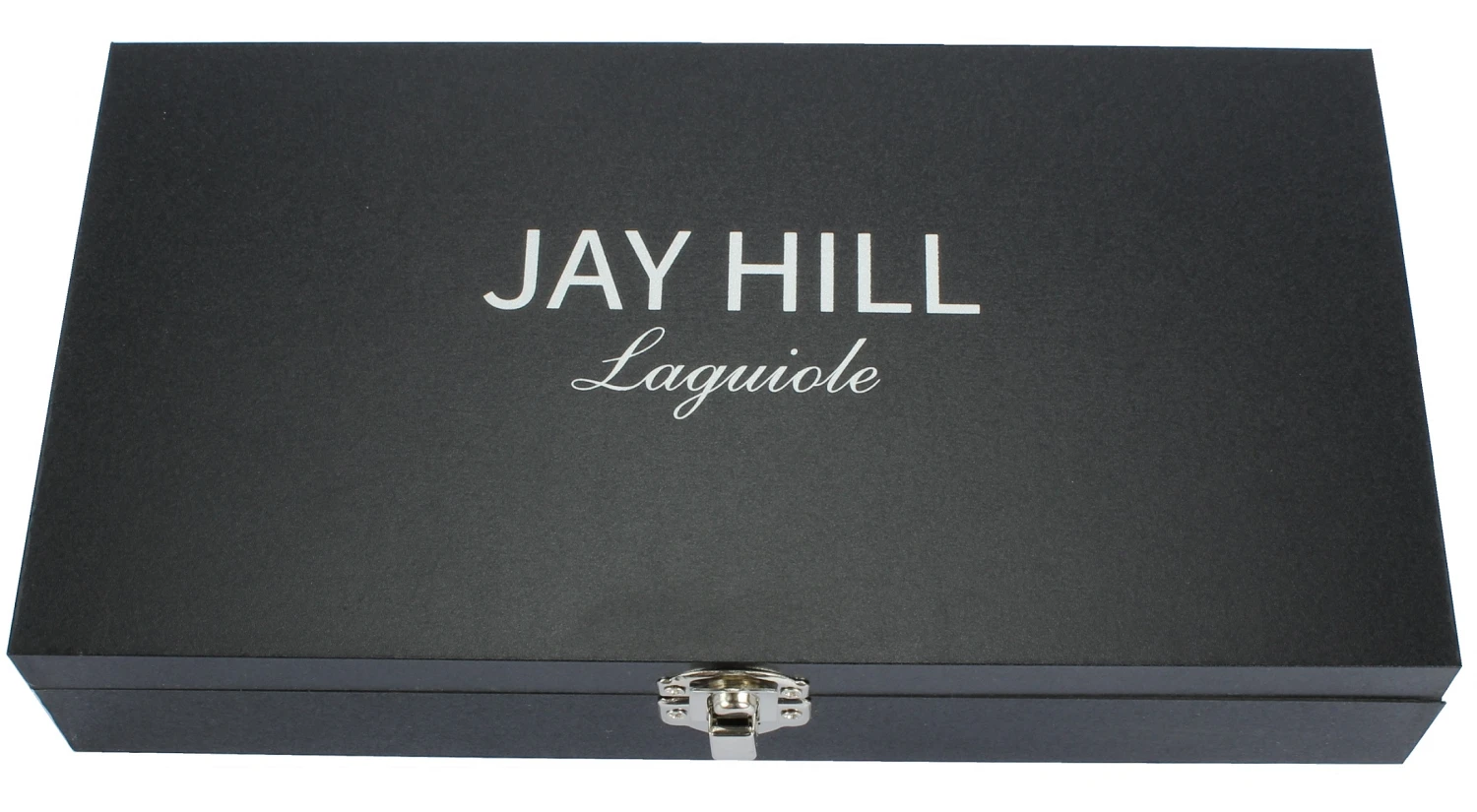 Jay Hill Steakmessen Laguiole - Raw Black - RVS - 6 Stuks 8 Jay Hill Steakmessen Laguiole - Raw Black - RVS - 6 Stuks - Afbeelding 6