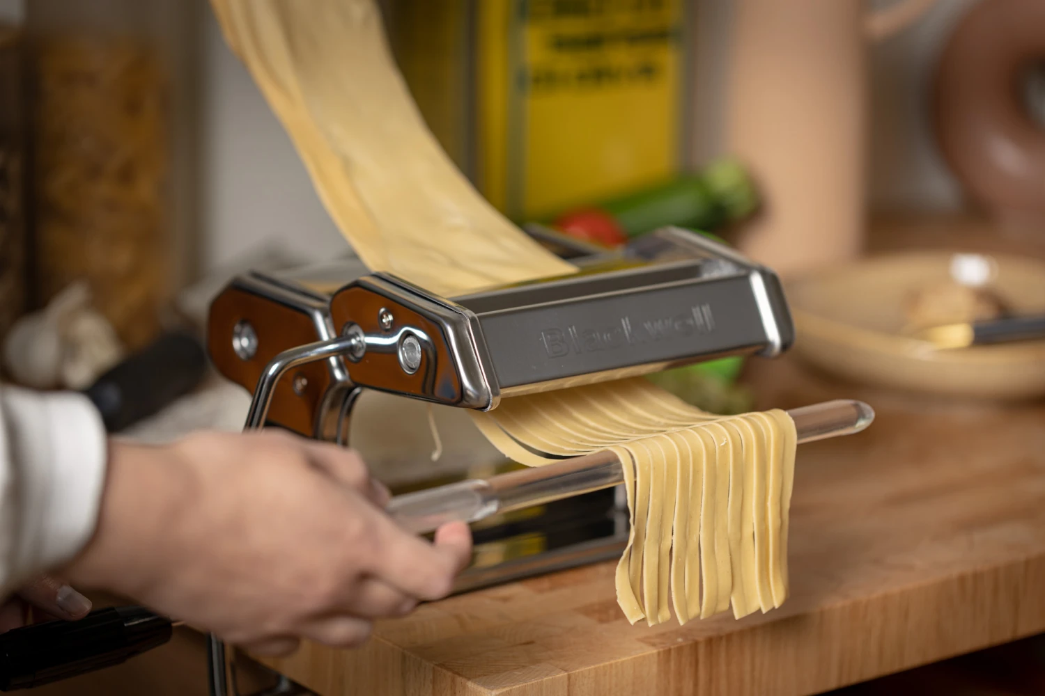 Blackwell Pastamachine Set (met 2 Opzetstukken) - RVS 8 Blackwell Pastamachine Set (met 2 Opzetstukken) - RVS - Afbeelding 6