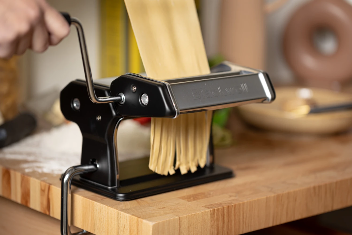 Blackwell Pastamachine Zwart 8 Blackwell Pastamachine Zwart - Afbeelding 6