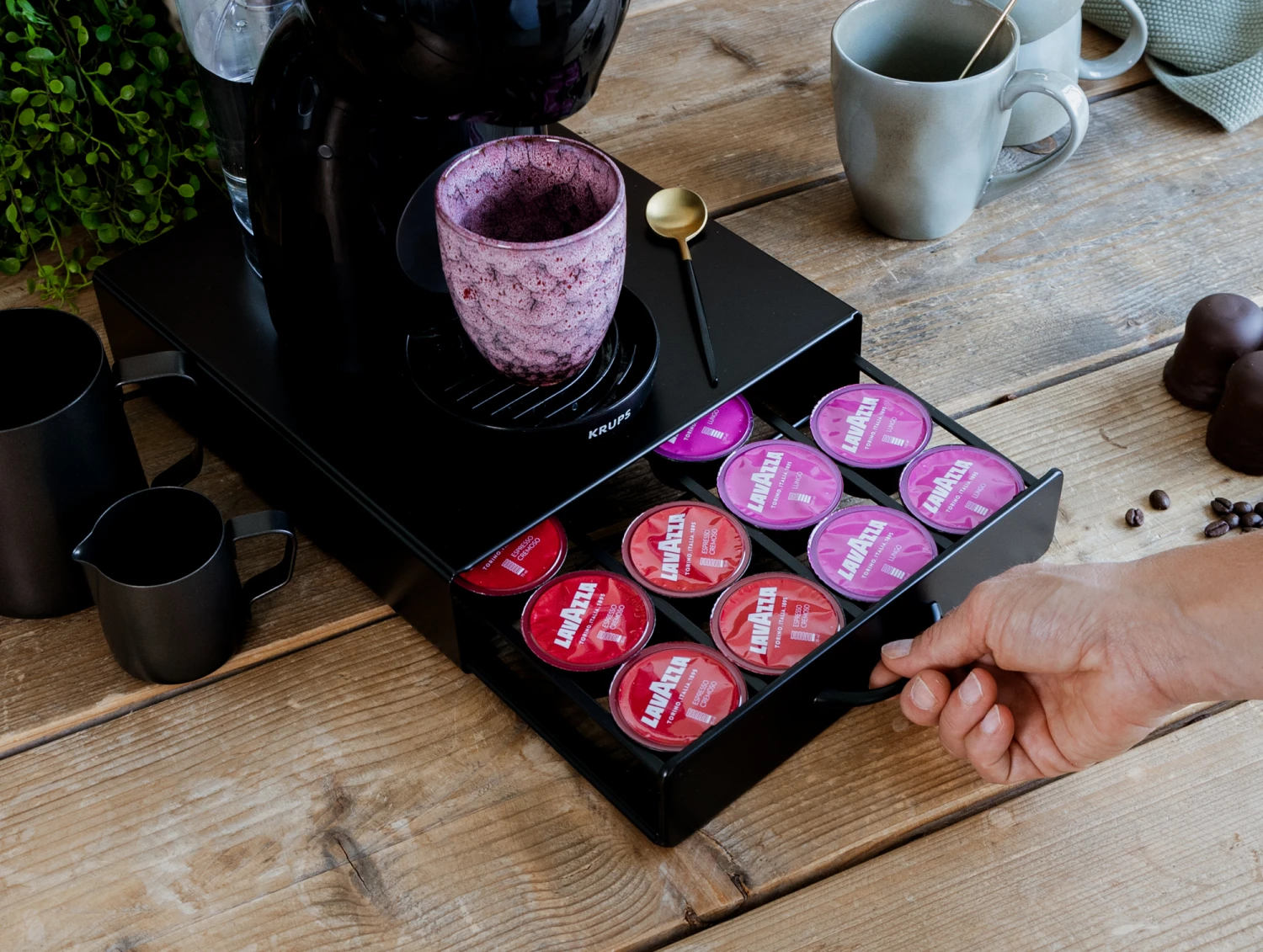 Jay Hill Dolce Gusto Cuphouder - Lade - 20 Stuks 4 Jay Hill Dolce Gusto Cuphouder - Lade - 20 Stuks - Afbeelding 2