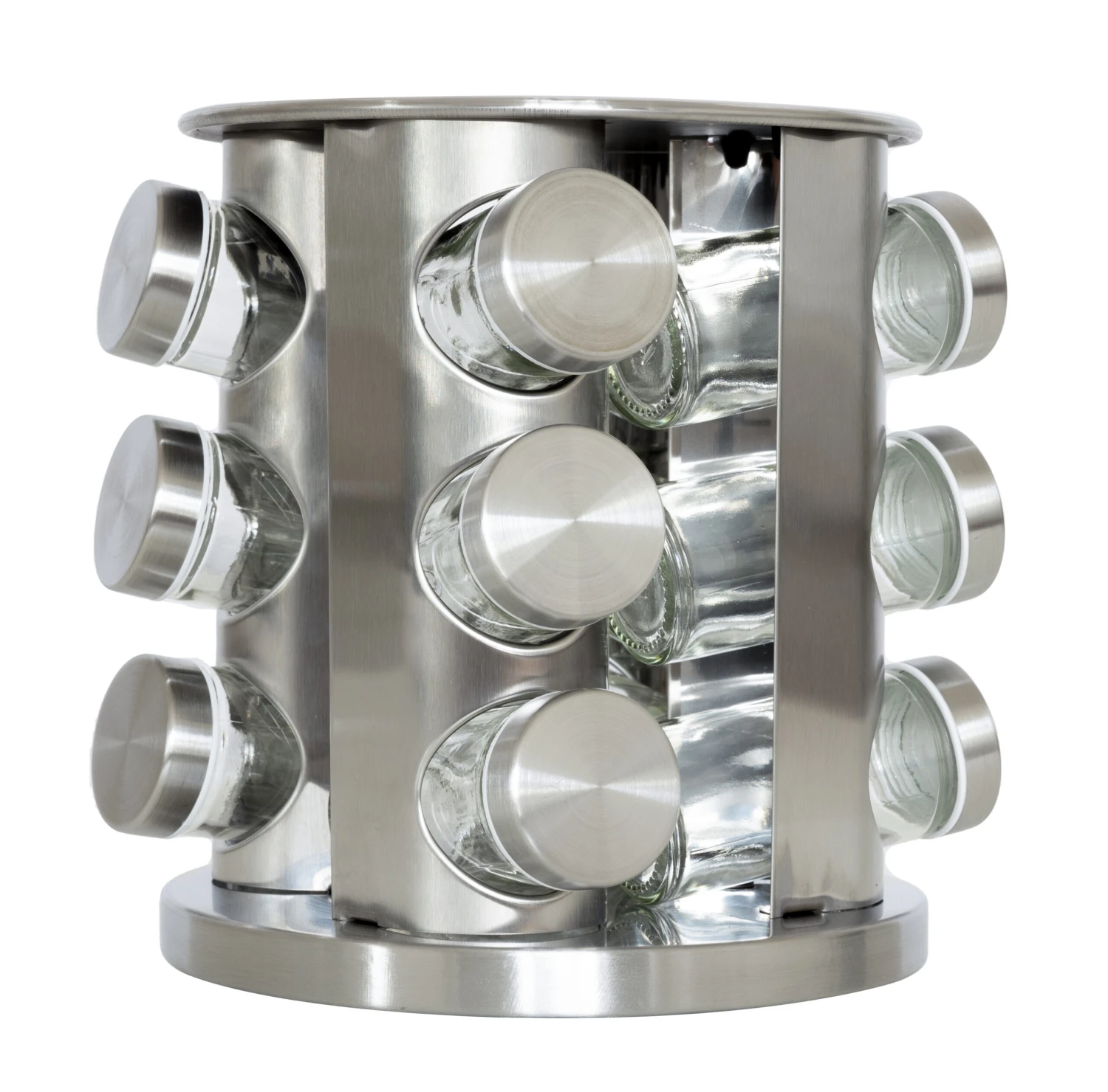 Blackwell Kruidenrek / Kruidencarrousel - Inclusief 12 Kruidenpotjes - RVS 9 Blackwell Kruidenrek / Kruidencarrousel - Inclusief 12 Kruidenpotjes - RVS - Afbeelding 7