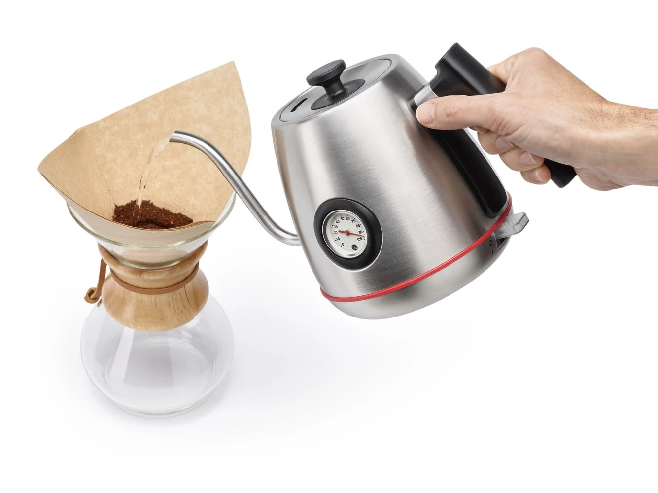 Espressions Waterkoker Gooseneck Pour Over - 1500 W - 1 Liter 5 Espressions Waterkoker Gooseneck Pour Over - 1500 W - 1 Liter - Afbeelding 3