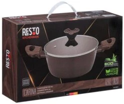 Resto Kitchenware Kookpan Carina - ø 20 Cm / 2 Liter - Standaard Anti-aanbaklaag -Keukengerei Korting Winkel 93018.4260403578612.ver03