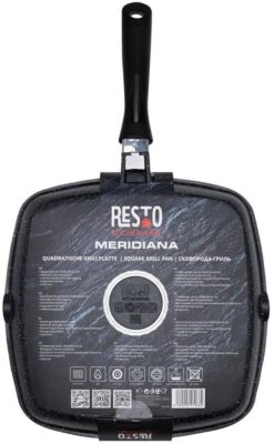 Resto Kitchenware Grillpan Meridiana - 28 X 28 Cm - Standaard Anti-aanbaklaag -Keukengerei Korting Winkel 93406.4260403579664.ver04