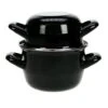 Cosy & Trendy Mosselpan - Zwart - ø 12 Cm / 900 Ml -Keukengerei Korting Winkel 94d6d841a1f06afb96c230521b1577f9