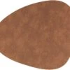 LIND DNA Placemat Nupo - Leer - Nature - 44 X 37 Cm -Keukengerei Korting Winkel 982473 Table Mat Curve L Nupo nature 1