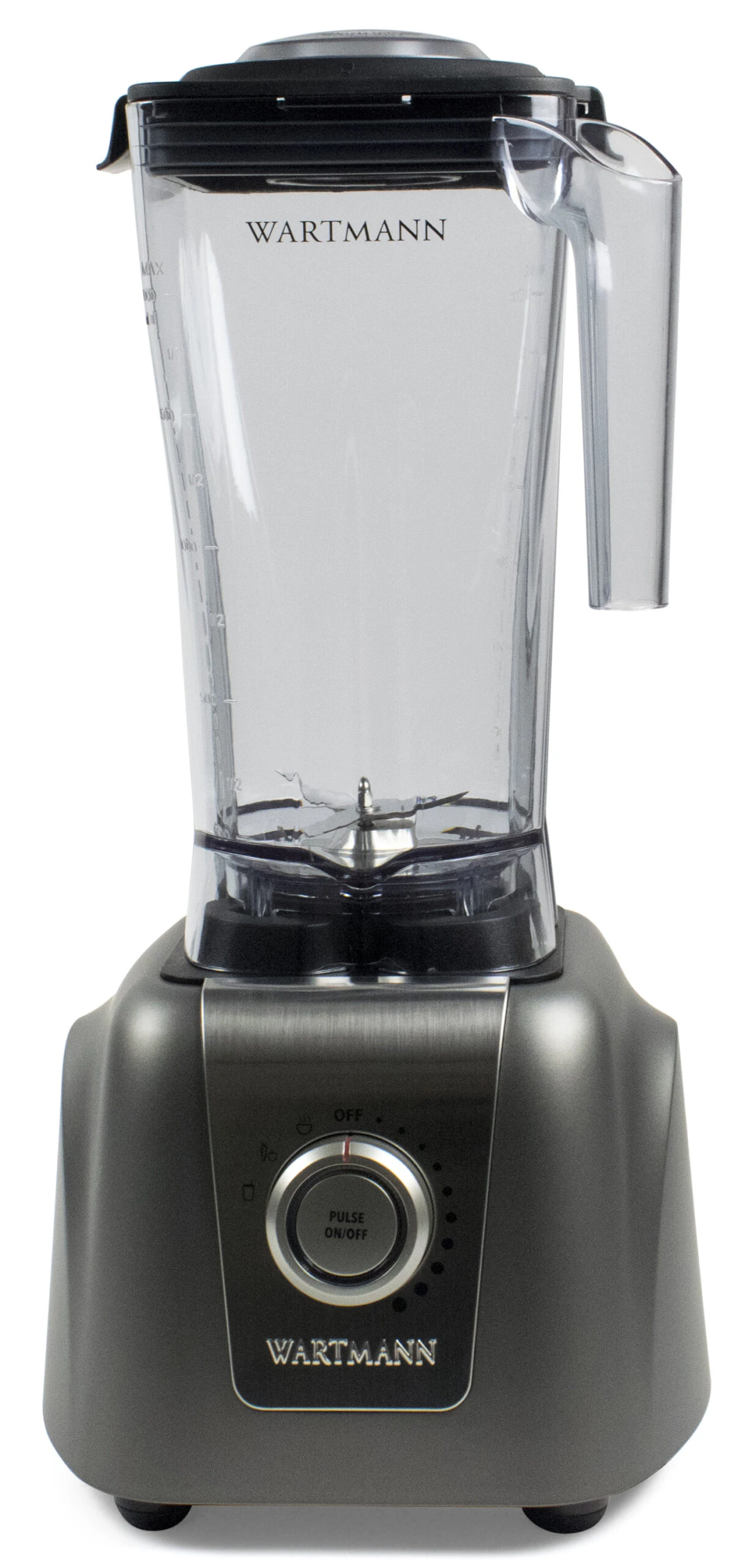Wartmann Blender - 1250 W - Antraciet - 2 Liter 5 Wartmann Blender - 1250 W - Antraciet - 2 Liter - Afbeelding 3