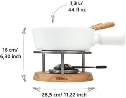 Boska Fondueset - 4 Personen - Wit 13 Boska Fondueset - 4 Personen - Wit -Keukengerei Korting Winkel Boska Fondueset 4 personen wit 3