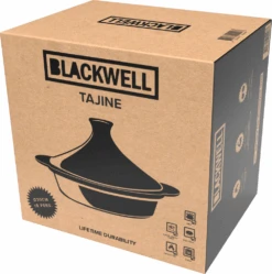Blackwell Tajine Gietijzer - Zwart - ø 30 Cm / 3 Liter 15 Blackwell Tajine Gietijzer - Zwart - ø 30 Cm / 3 Liter -Keukengerei Korting Winkel BoxRED TAJINE Package New 1