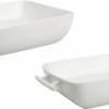 BonBistro Ovenschaal Yong Squito - 16 X 16 X 5 Cm / 940 Ml - Wit - 2 Stuks -Keukengerei Korting Winkel CL productafbeeldingen 2024 06 04T112758.615 1