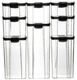 Sareva Voorraadpotten Set - Kunststof - 8 Delige Set 15 Sareva Voorraadpotten Set - Kunststof - 8 Delige Set -Keukengerei Korting Winkel COOK3048 Edit