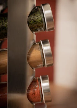 Blackwell Kruidenrek / Kruidencarrousel - Inclusief 12 Kruidenpotjes - RVS 15 Blackwell Kruidenrek / Kruidencarrousel - Inclusief 12 Kruidenpotjes - RVS -Keukengerei Korting Winkel COOK4379