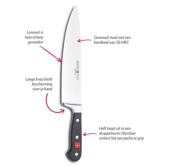 Wusthof Broodmes Classic 23 Cm 6 Wusthof Broodmes Classic 23 Cm - Afbeelding 4