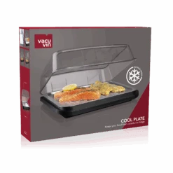Vacu Vin Koelhoudplaat Active Cool Plate - Zwart -Keukengerei Korting Winkel CoolPlate Packshot VV9