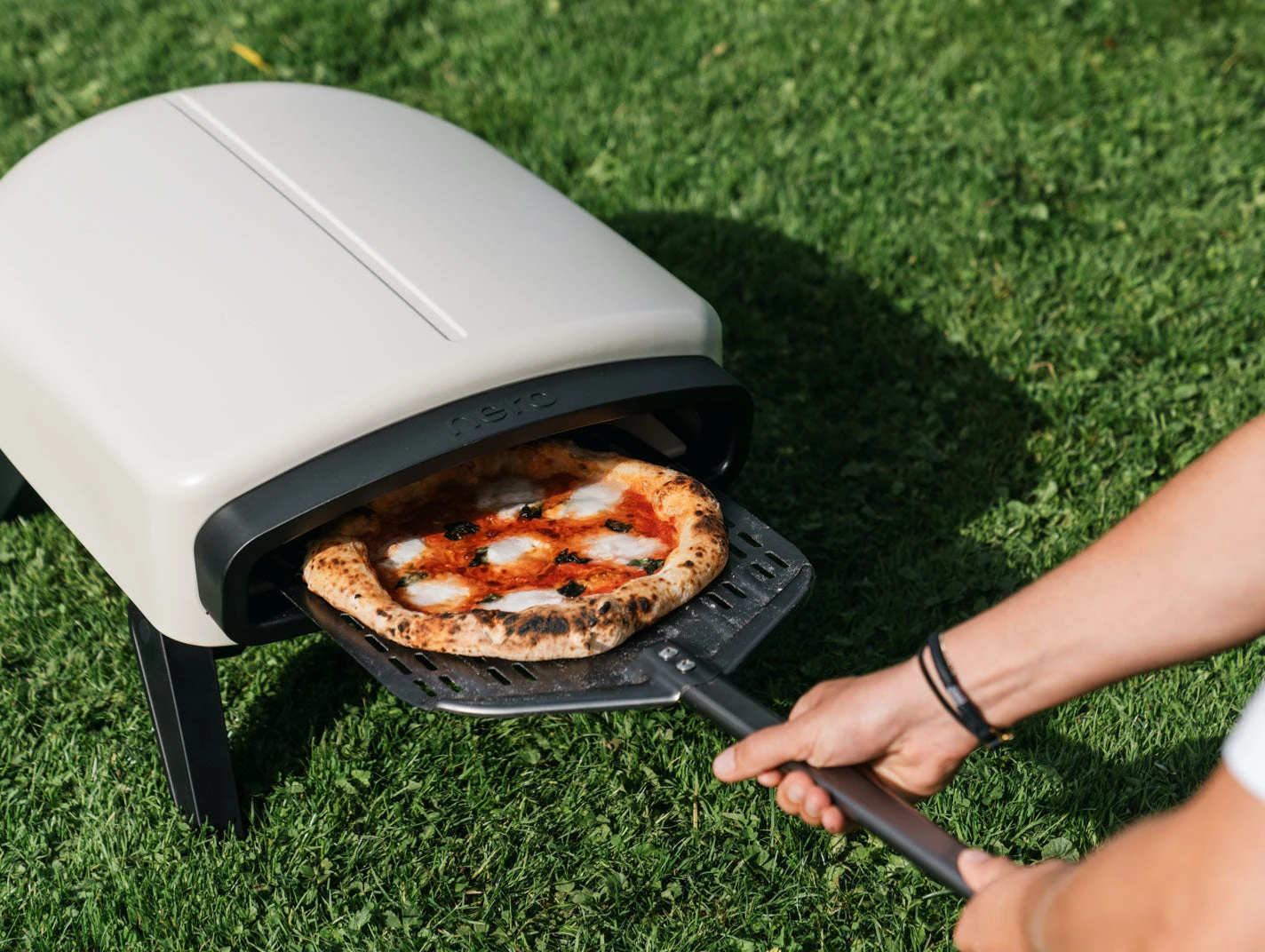 Nero Cooking Pizza Oven - Op Gas Voor Buiten - Groen - Voor ø 35 Cm Pizza's 4 Nero Cooking Pizza Oven - Op Gas Voor Buiten - Groen - Voor ø 35 Cm Pizza's - Afbeelding 2