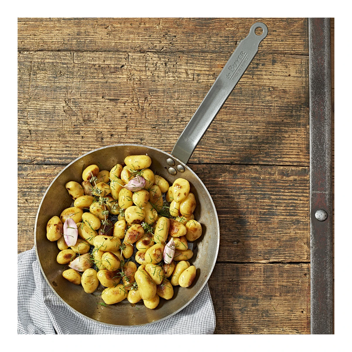 De Buyer Koekenpan Lyonnaise Carbon Plus - ø 18 Cm - Zonder Anti-aanbaklaag 5 De Buyer Koekenpan Lyonnaise Carbon Plus - ø 18 Cm - Zonder Anti-aanbaklaag - Afbeelding 3