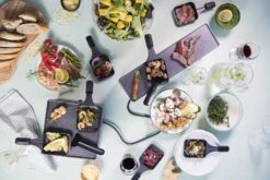 Espressions Gourmetstel Slim - 4 Personen 20 Espressions Gourmetstel Slim - 4 Personen -Keukengerei Korting Winkel Espressions Gourmetstel Raclette Square 21 x 13 cm 1