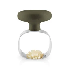 Eva Solo Knoflookpers Green Tools -Keukengerei Korting Winkel Eva Solo Green Tool Knoblauchpresse mit Knoblauch