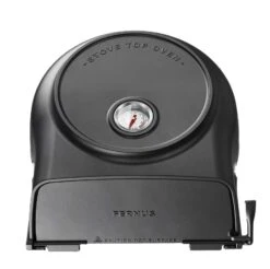 Fernus & Friends Pizza Oven - Voor Fornuis - Black Matted - Voor ø 26 Cm Pizza's 14 Fernus & Friends Pizza Oven - Voor Fornuis - Black Matted - Voor ø 26 Cm Pizza's -Keukengerei Korting Winkel Fernus Zwart 1