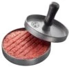 Gefu Hamburgerpers - Aluminium - ø 11.8 Cm -Keukengerei Korting Winkel Gefu hamburgerpers