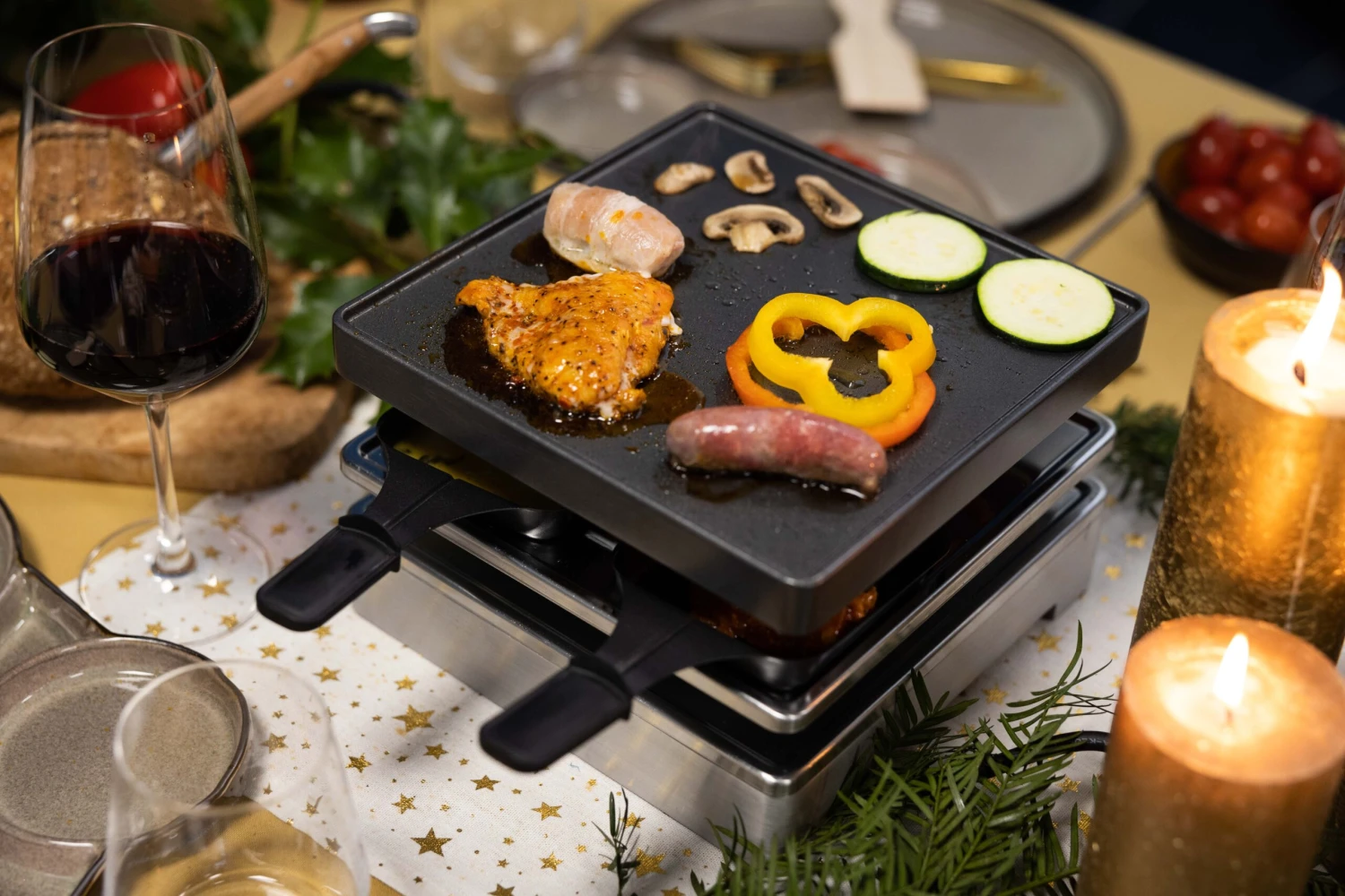 Espressions Gourmetstel Square - 4 Personen 4 Espressions Gourmetstel Square - 4 Personen - Afbeelding 2