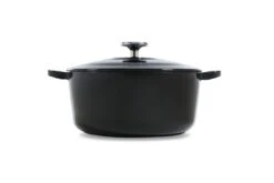 BK Braadpan Bourgogne - Jet Black - ø 28 Cm / 6.7 Liter -Keukengerei Korting Winkel H6071.524 BOUR PD HR Jet Black 72dpi 353f