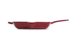 BK Grillpan Bourgogne - Chili Red - 26 X 26 Cm - Geëmailleerde Anti-aanbaklaag -Keukengerei Korting Winkel H6072 946 BOUR PD HR 300dpi 8bba
