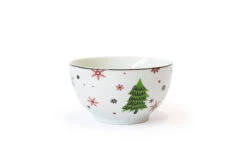 Studio Tavola Kerstservies - Porselein - Rood - 18-delig / 6 Personen -Keukengerei Korting Winkel HIT Kerstservies Rood 04