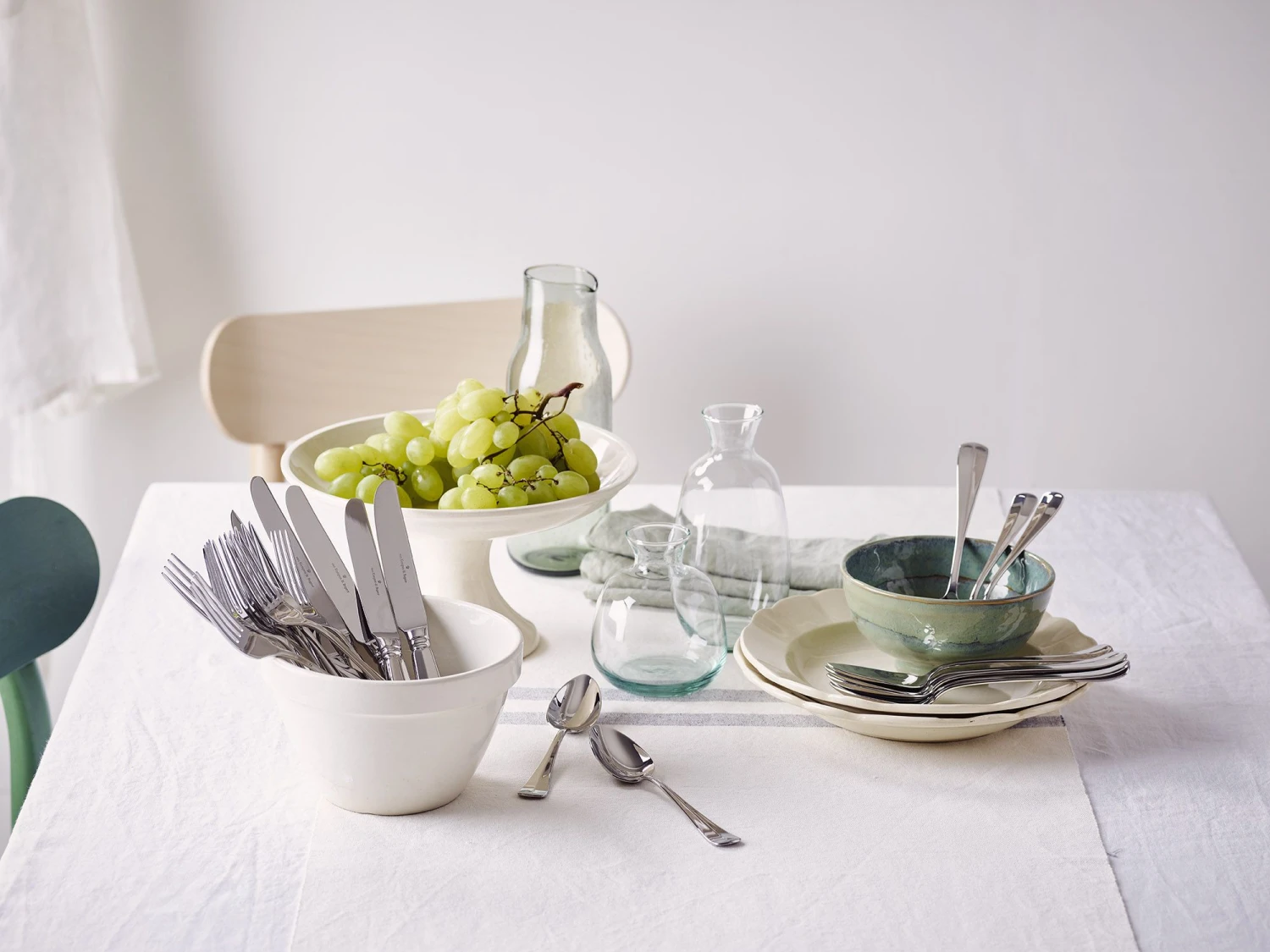 Van Kempen & Begeer Haags Lofje Tafellepel - Verzilverd 6 Van Kempen & Begeer Haags Lofje Tafellepel - Verzilverd - Afbeelding 4