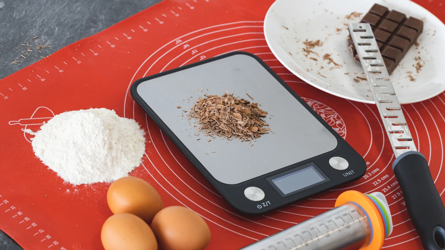 Sareva Keukenweegschaal - Groot 4 Sareva Keukenweegschaal - Groot - Afbeelding 2