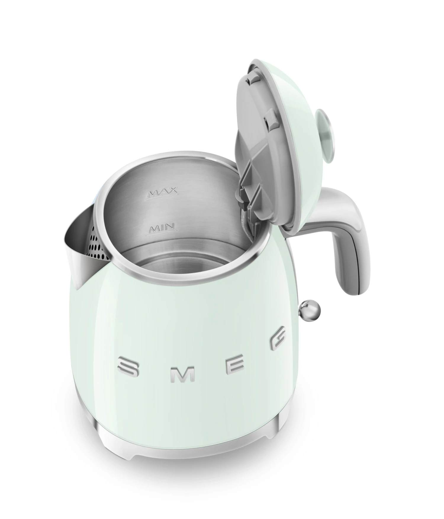 SMEG Waterkoker Mini - 1400 W - Watergroen - 800 Ml - 3 Kops - KLF05PGEU 5 SMEG Waterkoker Mini - 1400 W - Watergroen - 800 Ml - 3 Kops - KLF05PGEU - Afbeelding 3