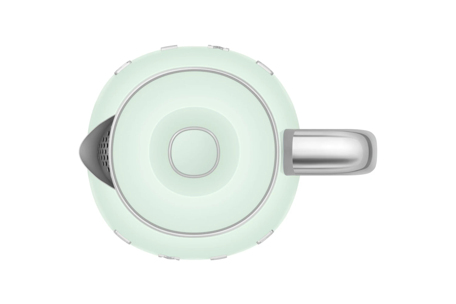 SMEG Waterkoker Mini - 1400 W - Watergroen - 800 Ml - 3 Kops - KLF05PGEU 4 SMEG Waterkoker Mini - 1400 W - Watergroen - 800 Ml - 3 Kops - KLF05PGEU - Afbeelding 2