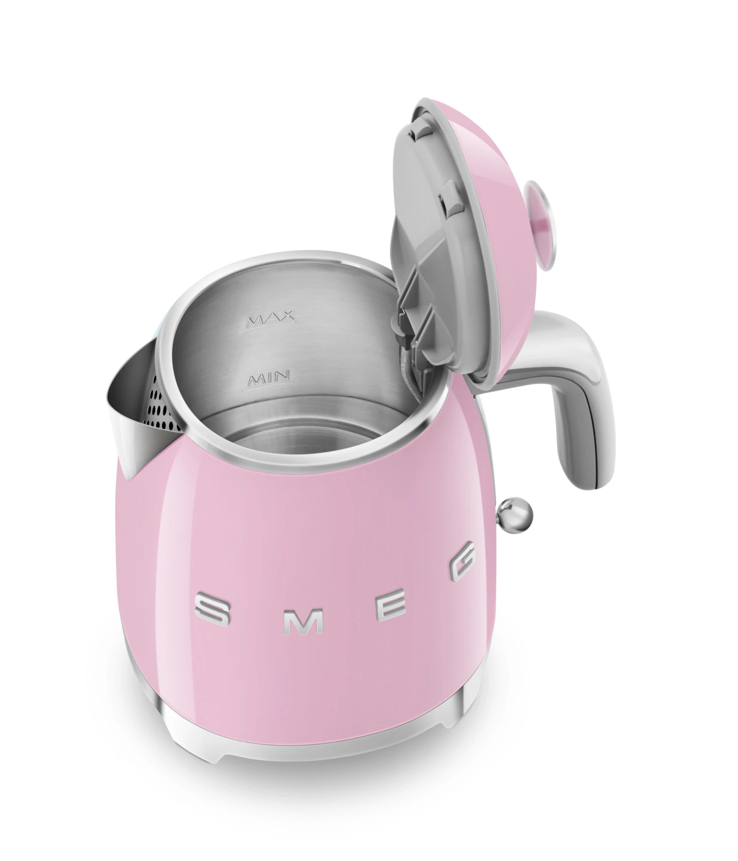 SMEG Waterkoker Mini - 1400 W - Roze - 800 Ml - 3 Kops - KLF05PKEU 5 SMEG Waterkoker Mini - 1400 W - Roze - 800 Ml - 3 Kops - KLF05PKEU - Afbeelding 3