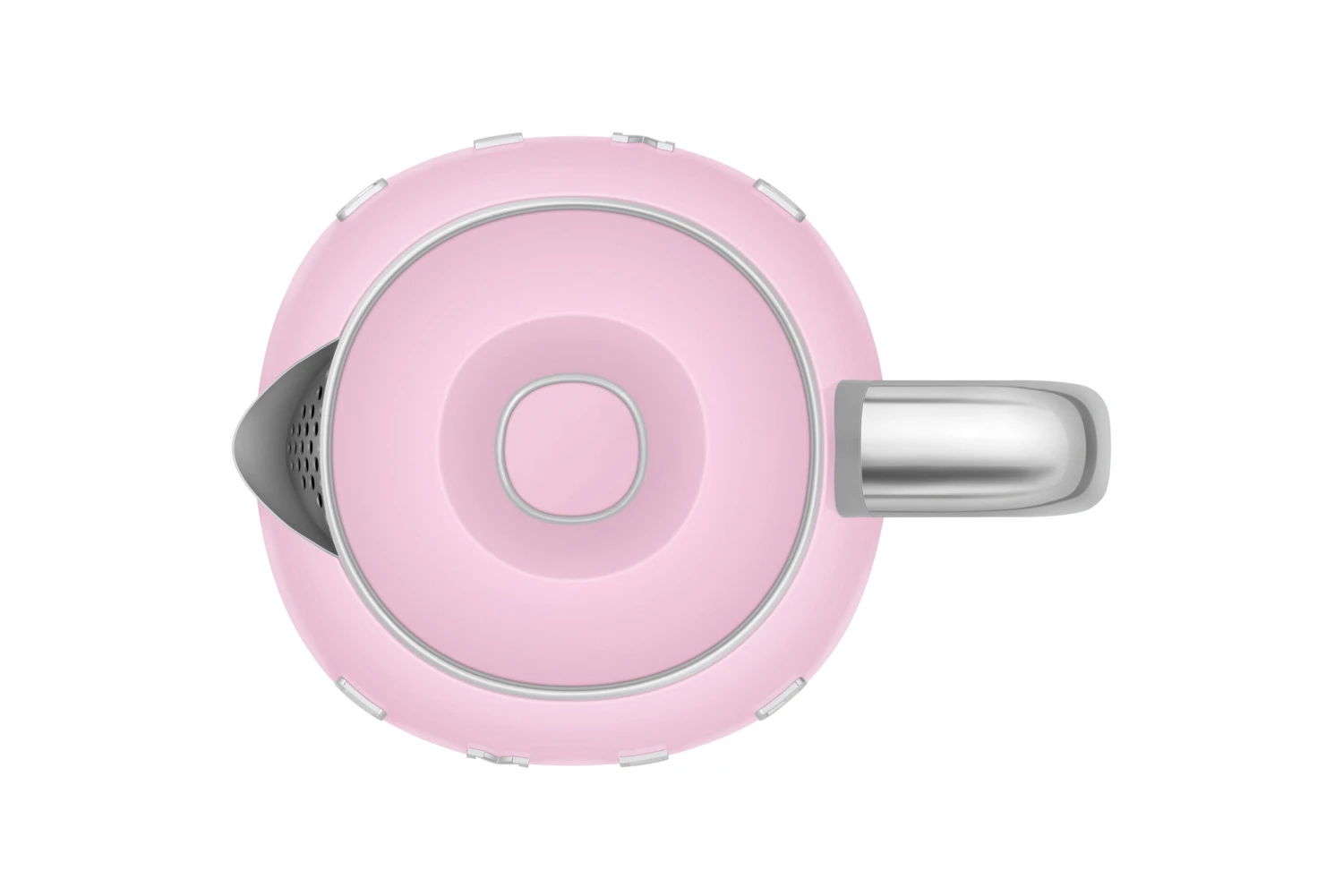 SMEG Waterkoker Mini - 1400 W - Roze - 800 Ml - 3 Kops - KLF05PKEU 4 SMEG Waterkoker Mini - 1400 W - Roze - 800 Ml - 3 Kops - KLF05PKEU - Afbeelding 2